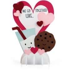 5x7 Grid Box Card Valentine Cookie