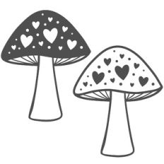 Heart Mushrooms