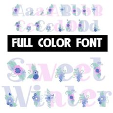 Oh Sweet Winter Color Font