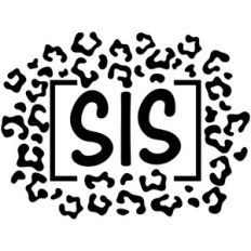 Sis leopard Print Frame