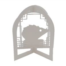 ONE LAYERED POP UP SPHERE Oriental Zodiac boar