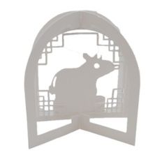 ONE LAYERED POP UP SPHERE Oriental Zodiac cow