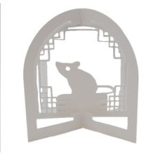 ONE LAYERED POP UP SPHERE Oriental Zodiac mouse