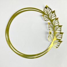 CAKE TOPPER WREATH 07