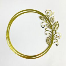 CAKE TOPPER WREATH 08