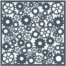 cogs and gears template / background / stencil