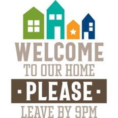 Welcome Please Leave