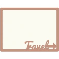 travel journaling card