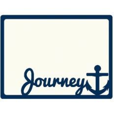 journey anchor journaling card