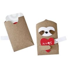Sloth Gift Card Holder
