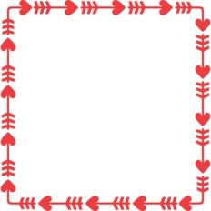 arrows heart square