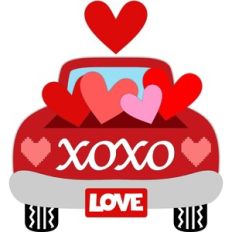 red truck xoxo love