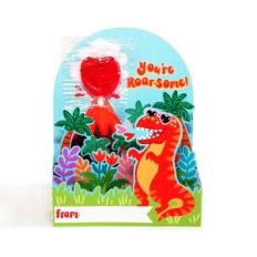 T-Rex Dinosaur Kids 3D Valentines Card