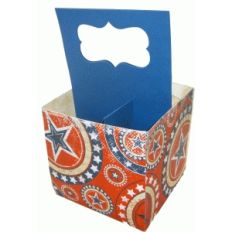 picnic silverware and condiment caddy