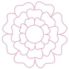 flower for stitching