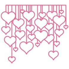 dangling hearts