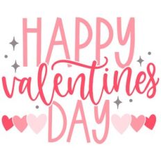 Happy Valentines Day Word