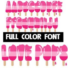 Love Pops Color Font