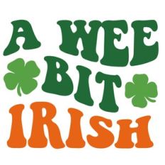 a wee bit irish