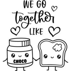 Chocolate Spread and Bread in love