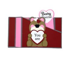 Teddy Bear Valentine Wiper Card
