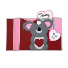 Koala Bear Valentine Wiper Card