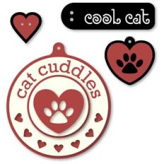 Cat Tags Foursome