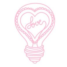 love lightbulb