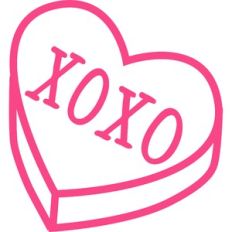 XOXO Heart