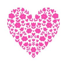 Flower Garden Heart