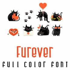 Furever Full Color Font