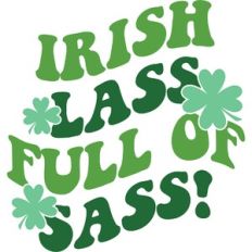 irish lass full of sass