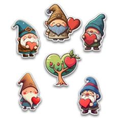 Love Dwarfs With Love Tree Planner Stickers