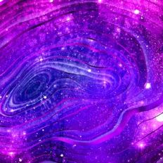 fantasy crystal nebula