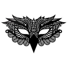 Masquerade bird party mask