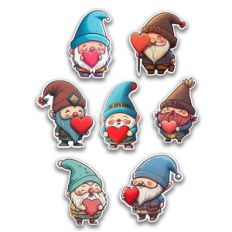 Love Dwarfs Planner Stickers