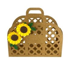 Lacy Purse 2 With Sunflower
