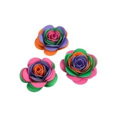 Multicolor Spiral Flower