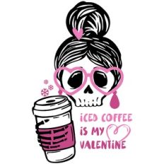 Iced coffee is my Valentine