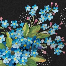 Dark Floral Wallpaper