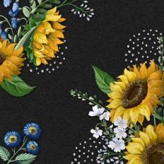 Dark Sunflower Wallpaper