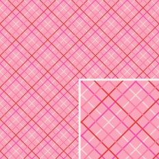 Pink Grid Plaid