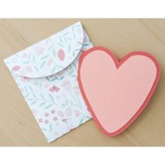 heart card and envelope