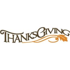 phrase: thanksgiving