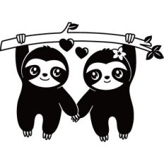 Sloths In Love