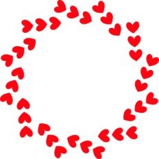 Hearts Frame