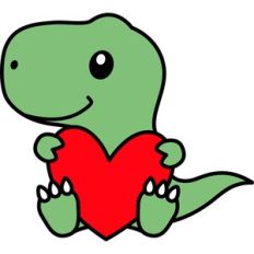 Dinosaur With Heart