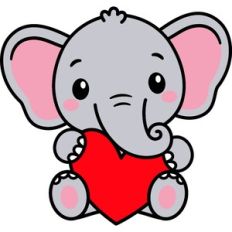 Elephant With Heart