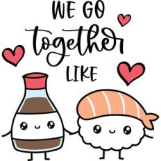 Soy And Sushi In Love