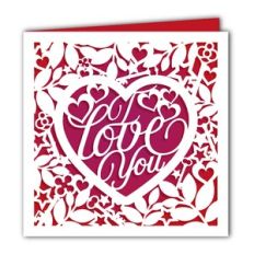'I Love You' Valentine's Day Card